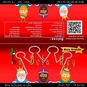 Etiqueta para bota de dulces Ein Projekt aus dem Bereich Design von Luis Pérez - 23.12.2024