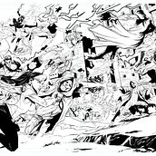 comic page test for X-men Ein Projekt aus dem Bereich Digitale Illustration und Comic von Alexandre Benhossi - 23.12.2024