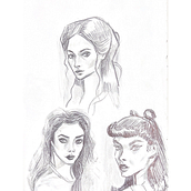 Sketchbook. Beginning. Sketchbook projeto de Alexandra Galanitskaya - 23.12.2024