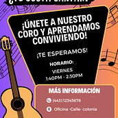 Campaña coro. Content Marketing, Digital Marketing, Facebook Marketing, Growth Marketing, Instagram Marketing, Marketing, Mobile Marketing, and Social Media project by Mario Roberto Aguilar Cadena - 12.23.2024