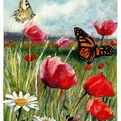 Il mio progetto del corso: Illustrazione della natura con acquerelli e carboncino. Traditional illustration, Naturalistic Illustration, and Painting project by vik_011 - 12.23.2024