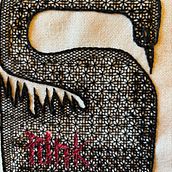Punk-Schwan. Projekt z dziedziny  Haft, Wzornictwo tekst i liów użytkownika lilli_landmann - 24.12.2024
