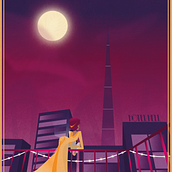 My project for course: Art Deco Style for Digital Illustration. Fine Arts, Poster Design, Traditional illustration, and Digital Illustration project by Ana Correia - 12.24.2024