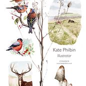 Nature and Botanical Watercolour Illustration . Un proyecto de Ilustración tradicional, Dibujo, Pintura a la acuarela, Ilustración naturalista				, Ilustración botánica y Dibujo realista de Kate Philbin - 25.12.2024