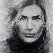 Artistic charcoal drawing. Project Nr 2. Drawing, and Fine Arts project by magdalena_maria - 12.26.2024