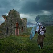 Viking Ruins. Un progetto di 3D, Modellazione 3D, Arte concettuale e Illustrazione digitale di andreazubi - 27.12.2024