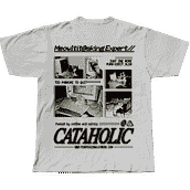 ''CATAHOLIC'' - Diseño de camisetas tipográficas. Un proyecto de Tipografía, Diseño tipográfico, Estampación, Estampación textil, Diseño textil, Diseño gráfico, Diseño y Diseño de moda de Ana Victoria - 28.12.2024