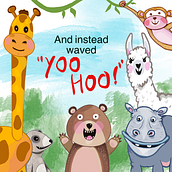 Boo bear kids book personal project Ein Projekt aus dem Bereich Digitale Illustration von pam_oka - 28.12.2024