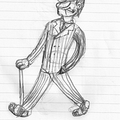 Personaje a lo largo del tiempo. Animation, 2D Animation, and 3D Character Design project by José Sánchez - 12.28.2024