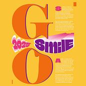 Go Smile at 2025. Creativit, Design, and Graphic Design project by Joshua Depanes - 12.28.2024