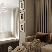 Realistic Interior - Final Project. Un proyecto de Arquitectura, Visualización arquitectónica, Arquitectura digital y Arquitectura interior de Diana Abu Saleh - 28.12.2024