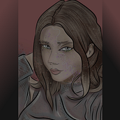 Paula. Digital Illustration, and Drawing project by Gerardo Daniel GÓMEZ SANDOVAL - 12.29.2024
