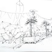 Works from my comfort zone . Drawing, Sketchbook, Sketching, Architecture, Ink Illustration, and Architectural Illustration project by Anita Yo - 12.29.2024