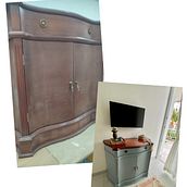 RENOVACION DE BUFETERA PEQUEÑA. Arts, Crafts, DIY, Furniture Design, Making, Interior Design, Painting, Upc, cling, Decorative Painting, Furniture Restoration, Upc, and cling project by veronicatorres261 - 12.29.2024