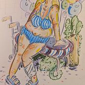 Final Project. Character Design, Drawing, Traditional illustration, and Sketchbook project by demoniacalsa - 12.30.2024