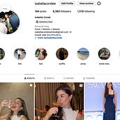 Isabella Conde . Pencitraan Merek, Identitas, Media Sosial & Instagram proyek oleh Isabella Conde - 12.30.2024