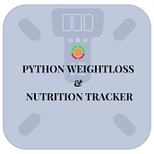 Weight and Nutrition Tracker with Python. Desenvolvimento Web, e Programação  projeto de April Jackson - 31.12.2024