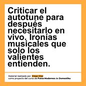 Critica al autotune. Advertising, Communication, Cop, writing, Stor, and telling project by dadiazv48 - 01.02.2025