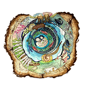 Alaska is my Heartwood. Watercolor Painting, Stor, telling, Portrait Drawing, and Concept Art project by Brooke Krolick - 01.02.2025