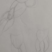 Practica de anatomía del curso . Comic, Pencil Drawing, Character Design, Traditional illustration, and Figure Drawing project by Cristian Silva - 01.03.2025