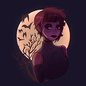 Proyecto Retrato de Personaje. Character Design, Digital Drawing, Digital Illustration, and Digital Painting project by Gabriel - 01.03.2025