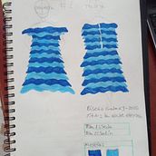 Mi proyecto del curso: Introducción al diseño de moda. Fashion Design project by Valentina Burgos - 01.04.2025