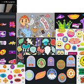 Stikers Animados en After Effects. Animation, Character Design, Social Media Design, Traditional illustration, and Motion Graphics project by Laura Licea - 01.04.2025