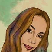 Rostro. Un progetto di Illustrazione tradizionale, Illustrazione vettoriale, Disegno di ritratti e Illustrazione digitale di yessicamhernandezc - 04.01.2025