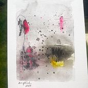  Landscape in December 02. Watercolor Painting, Creativit, Fine Arts, Painting, and Naturalistic Illustration project by Wibke Glück - 01.05.2025