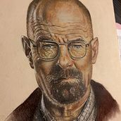 Realistyczny rysunek kredkami. Un progetto di Disegno, Disegno a matita e Disegno di ritratti di Anna - 06.01.2025