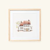 3 Tiny Houses. Un projet de Dessin, Esquisse  , et Aquarelle de humanetiger - 06.01.2025