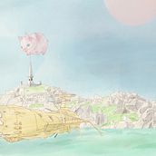 Pirates of 22 century. Digital Drawing, Traditional illustration, and Digital Illustration project by Fabrice Allaz - 01.06.2025