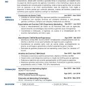 CV para eventos. Business, Communication, Creative Consulting, and Portfolio Development project by medeiros_dep - 01.07.2025