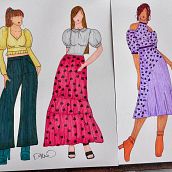 Eterna primavera. Un progetto di Bozzetti, Disegno digitale, Fashion design, Illustrazione tradizionale e Illustrazione di moda di Dika Orozco - 09.01.2025
