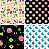 Patterns. Digital Illustration project by Maria Rodrigues - 01.10.2025