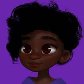 Young Leah. Un progetto di 3D, Character design 3D, Modellazione 3D, Character design, Progettazione 3D, Illustrazione digitale e Illustrazione tradizionale di chaconness8 - 11.01.2025