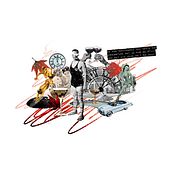 Editorial Design via Digital Collage. Un progetto di Graphic design e Design editoriale di dylanoliver - 11.01.2025