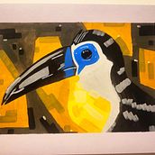Toucan. Acr, lic Painting, and Painting project by katsch - 01.12.2025