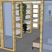 SMALL ONE ROOM FLAT. Interior Architecture, Interior Decoration, Interior Design, and Spatial Design project by Sandro Karaman - 01.12.2025