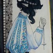 Proyecto Final - Coloreado con marcadores para dibujo manga. Un proyecto de Cómic, Ilustración tradicional, Teoría del color y Manga de Andrea Sanabria - 12.01.2025