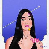 My Project. Un progetto di Illustrazione digitale, Disegno anatomico e Disegno di ritratti di k7sf9rs7pj - 13.01.2025