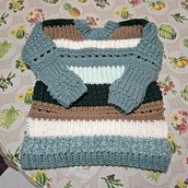 mi primer jersey berry. Un proyecto de Crochet, Diseño de moda, Tejido y Diseño textil de jesusyantonio73 - 13.01.2025