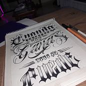 EL ARTE DE DEJAR UNA HUELLA. Calligraph, Lettering, and Tattoo Design project by calderonfloresrichard8 - 01.13.2025