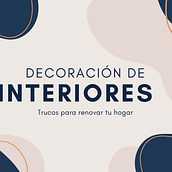Decoración de interiores - Salón y comedor. Decoration, Interior Decoration, Interior Design, and Spatial Design project by Maria Alejandra Ubaque Almanza - 01.13.2025
