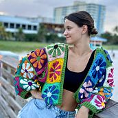 Daisy Sweater. Projekt z dziedziny Sz i dełkowanie użytkownika Tania Skalozub - 14.01.2025