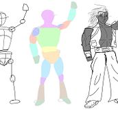 My Original Game Character. Un progetto di Animazione, Character design, Illustrazione tradizionale, Videogiochi e Progettazione di videogiochi di Mohammad Junaid - 14.01.2025