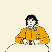 MEJOR CAFE DEL MUNDO. Comic, Drawing, Digital Drawing, Traditional illustration, Digital Illustration, Instagram, and Social Media project by daveau.tiphaine - 01.14.2025