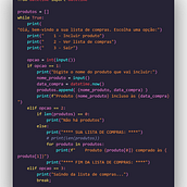 Lista de Compras. Web Development, and Programming project by Douglas Oliveira - 01.14.2025