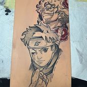 Personajes de anime con la técnica pepper shading  Ein Projekt aus dem Bereich Traditionelle Illustration und Tattoodesign von brianruizjobs26 - 15.01.2025