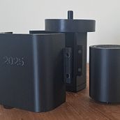 Molde para velas de escayola. Un proyecto de 3D, Diseño 3D, Diseño de producto, Modelado 3D y Diseño industrial de alonsomanzanita - 15.01.2025